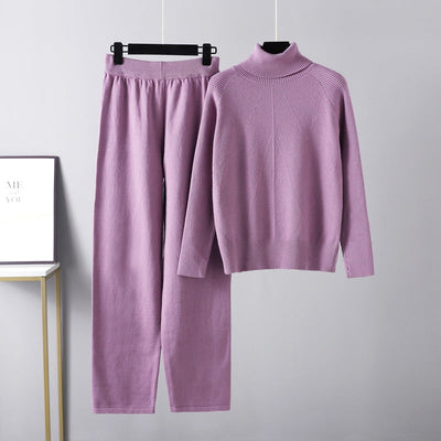 AtelierDeRoche™ | Ensemble deux pièces Lounge en tricot torsadé