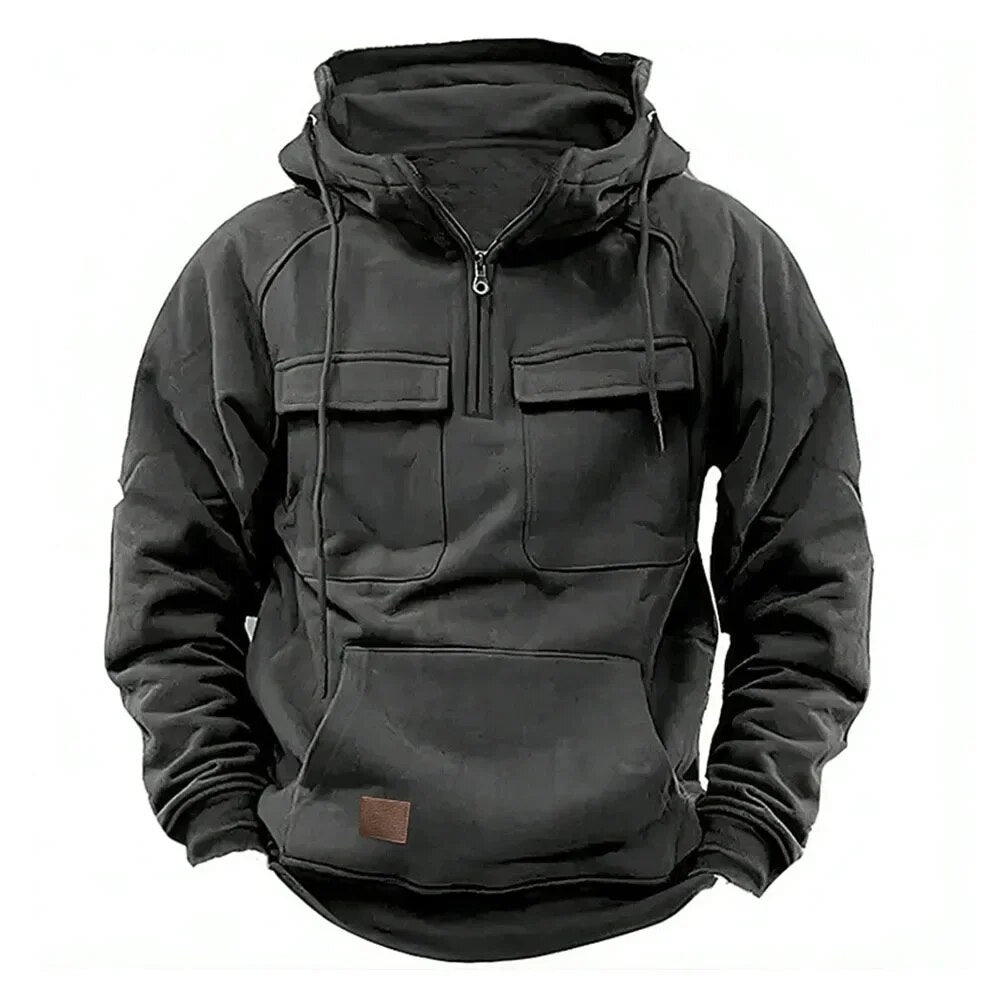 Sweat tactique à capuche pour hommes - Luke