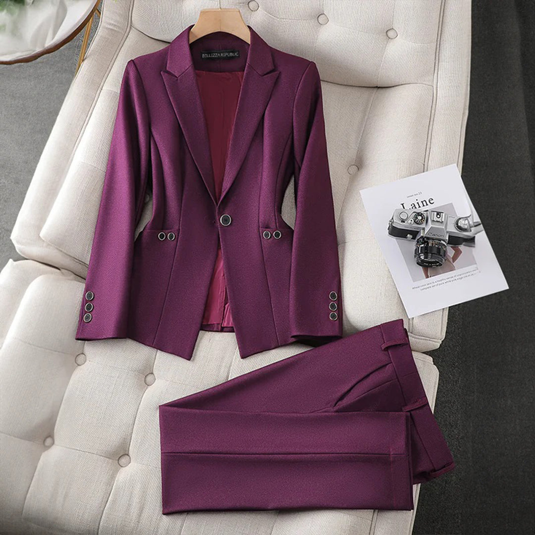 Ensemble de blazers ajustés pour femmes