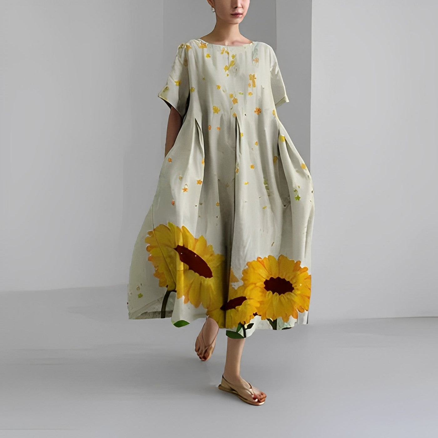 AMELIA™ – ROBE BOHÈME À FLEURS