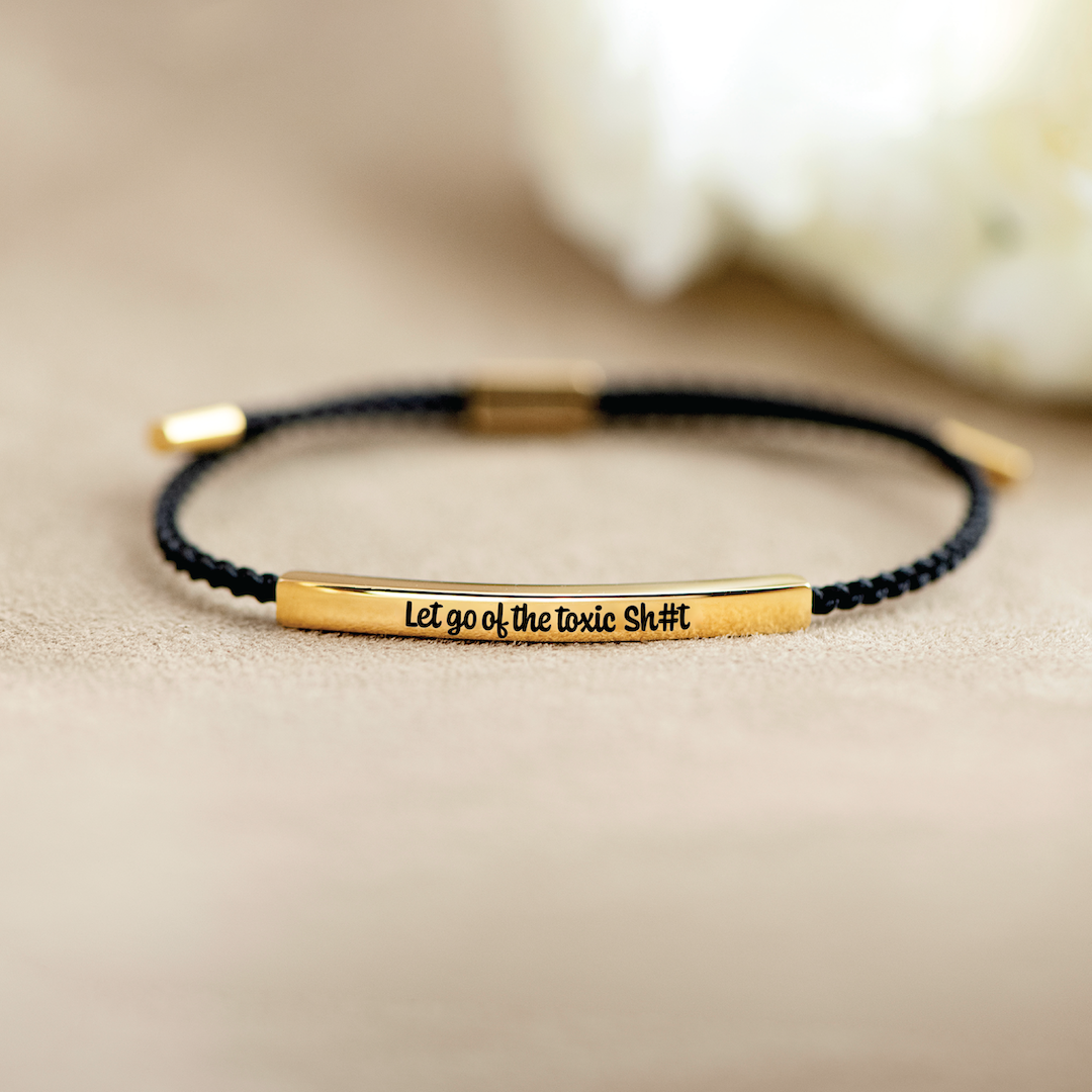 Edmonton Essence™ | Motivational Tube Bracelet  
A bracelet to inspire positivity.