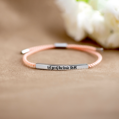 Edmonton Essence™ | Motivational Tube Bracelet  
A bracelet to inspire positivity.