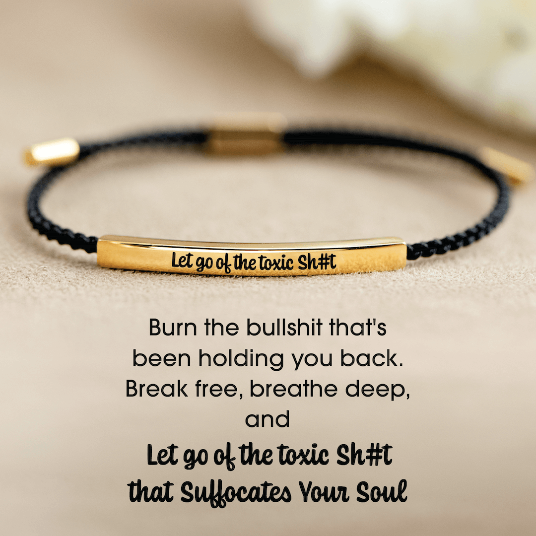 Edmonton Essence™ | Motivational Tube Bracelet  
A bracelet to inspire positivity.