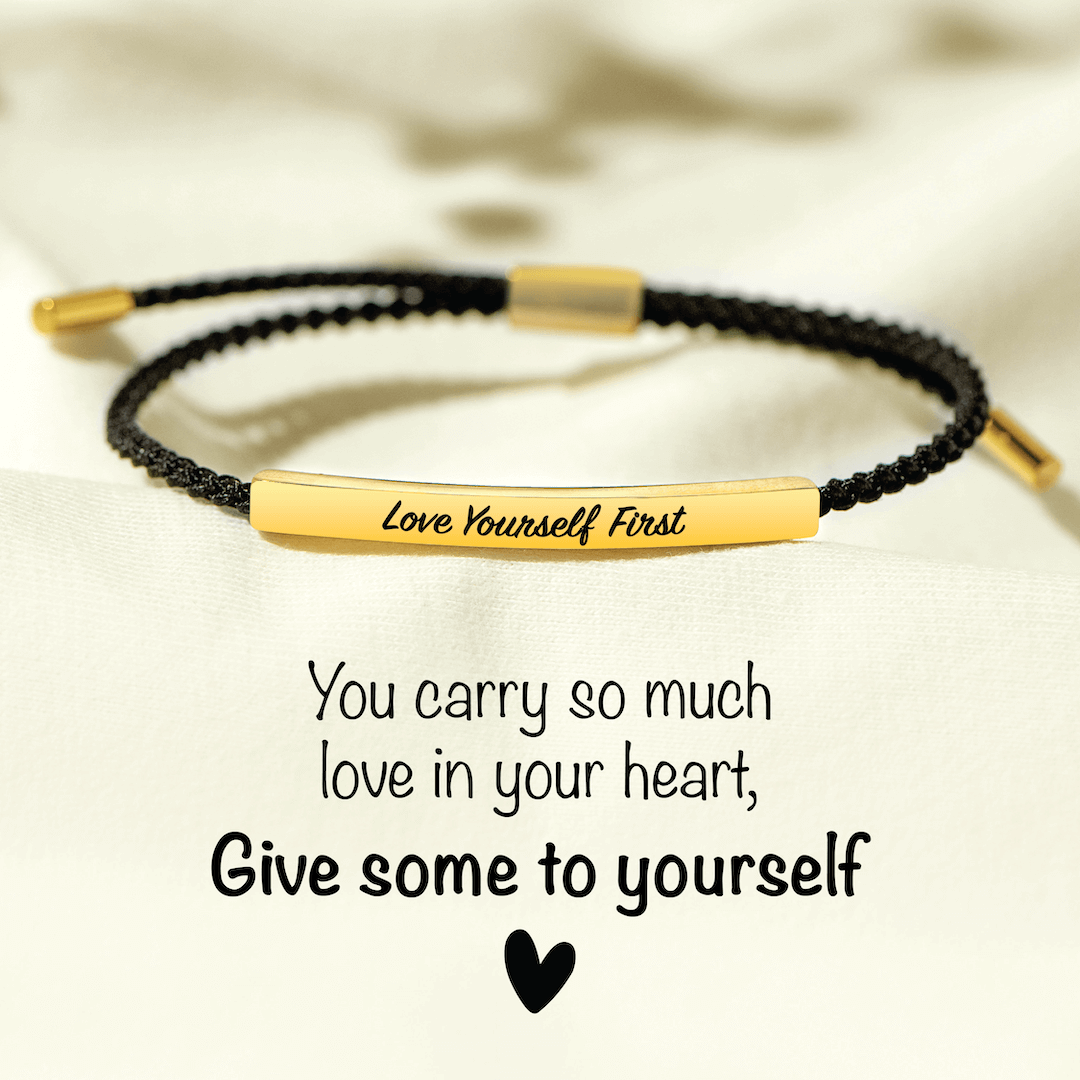 Edmonton Essence™ | Motivational Tube Bracelet  
A bracelet to inspire self-love.