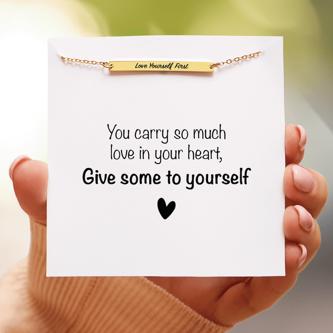 Edmonton Essence™ | Motivational Bar Bracelet  
A bracelet to inspire self-love.
