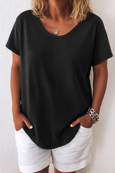 T-shirt en Lin | Élégance Sans Effort
