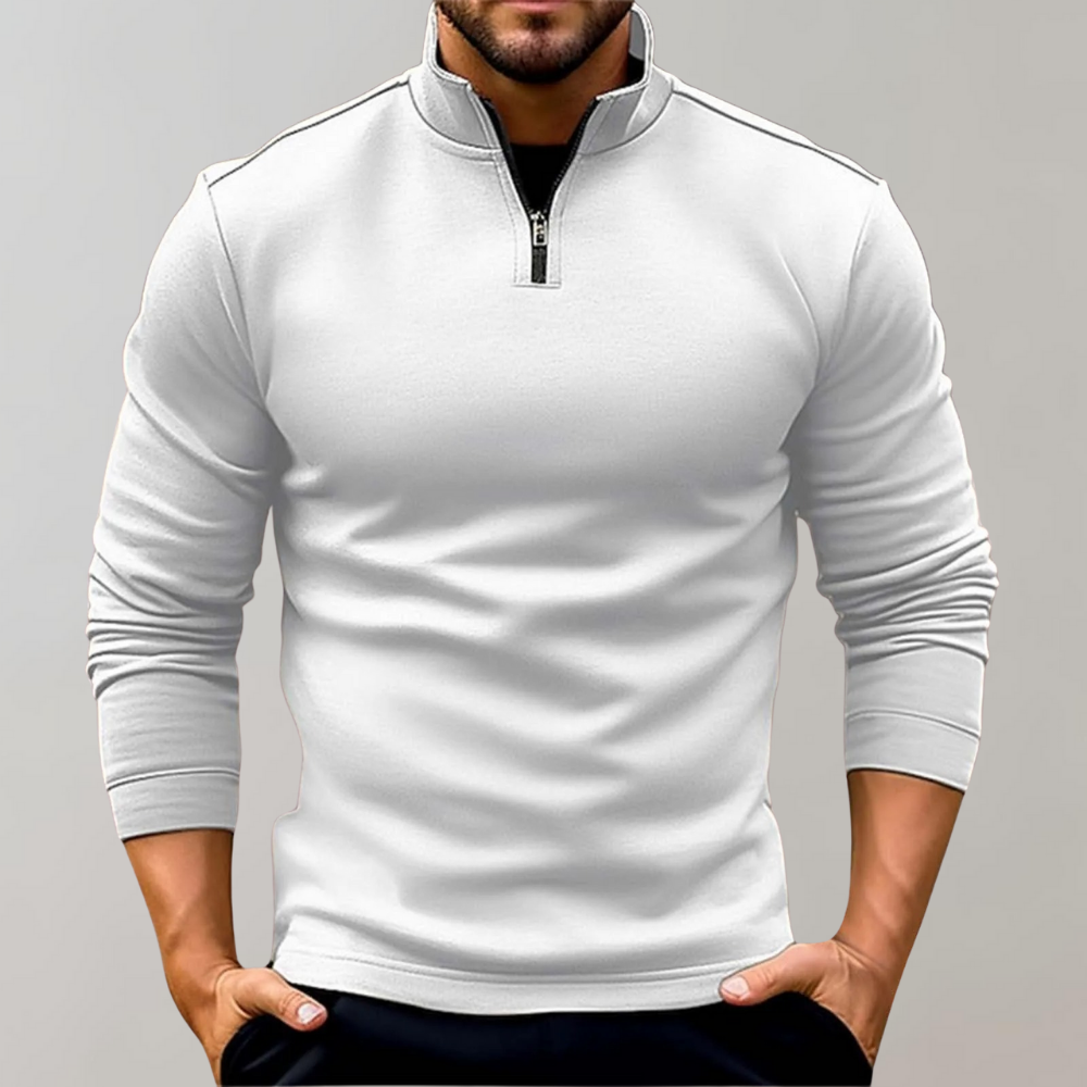 Maxime - Pull zippé pour homme