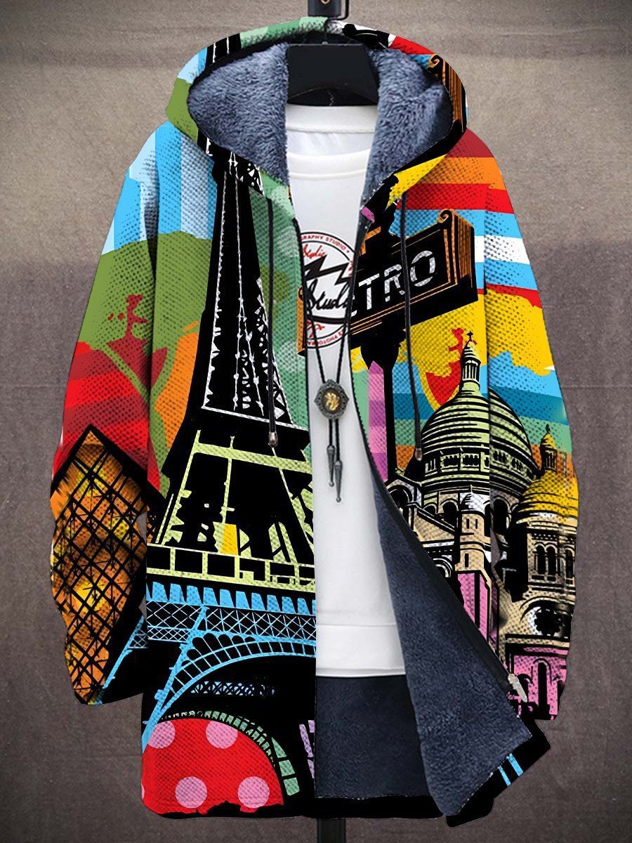 Marlee | Cardigan de Luxe Inspiré par l'Art