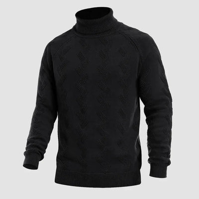 Victor Pull Homme – Col Roulé Élégant et Chaleur Intemporelle