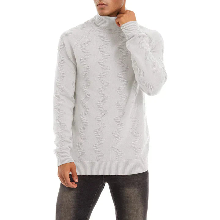 Victor Pull Homme – Col Roulé Élégant et Chaleur Intemporelle