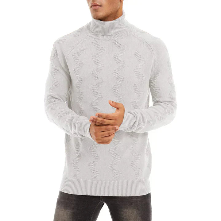 Victor Pull Homme – Col Roulé Élégant et Chaleur Intemporelle