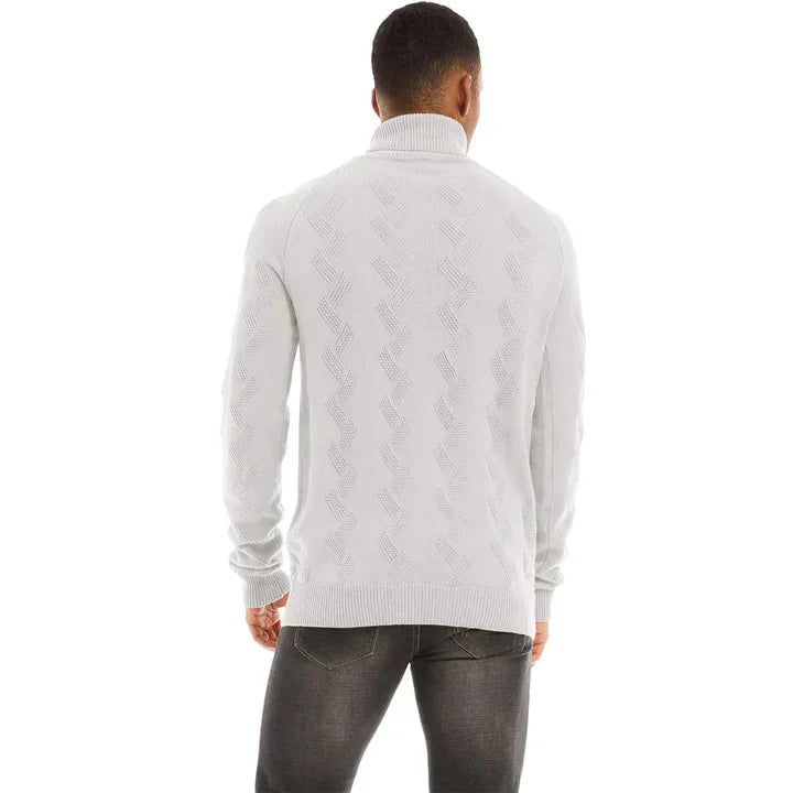 Victor Pull Homme – Col Roulé Élégant et Chaleur Intemporelle