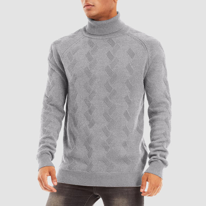 Victor Pull Homme – Col Roulé Élégant et Chaleur Intemporelle