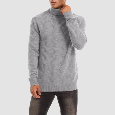 Victor Pull Homme – Col Roulé Élégant et Chaleur Intemporelle