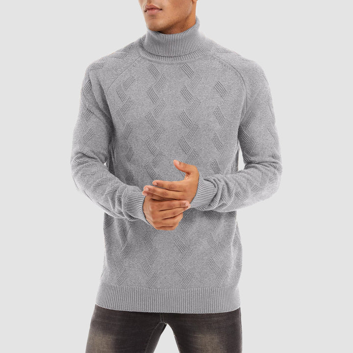 Victor Pull Homme – Col Roulé Élégant et Chaleur Intemporelle