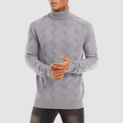 Victor Pull Homme – Col Roulé Élégant et Chaleur Intemporelle