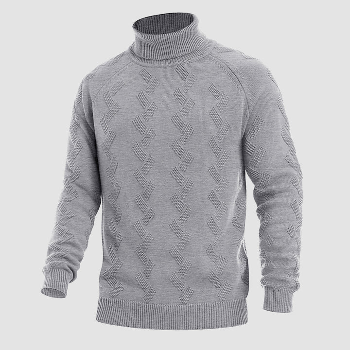 Victor Pull Homme – Col Roulé Élégant et Chaleur Intemporelle