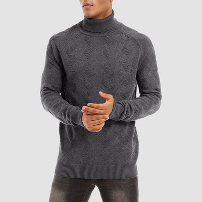 Victor Pull Homme – Col Roulé Élégant et Chaleur Intemporelle