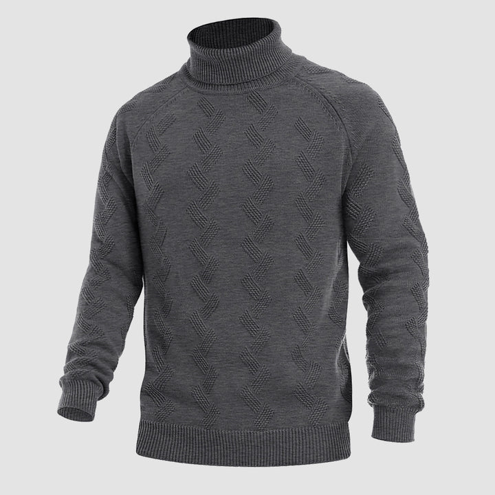 Victor Pull Homme – Col Roulé Élégant et Chaleur Intemporelle