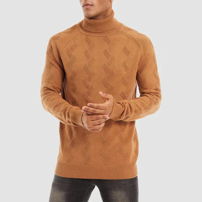 Victor Pull Homme – Col Roulé Élégant et Chaleur Intemporelle