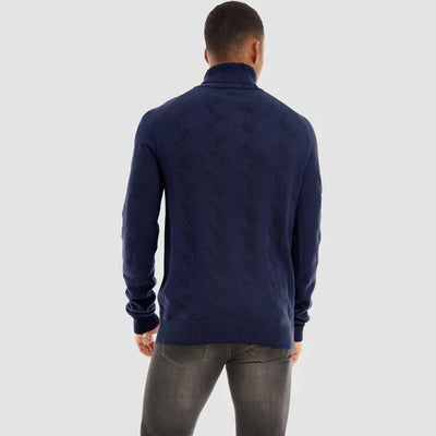 Victor Pull Homme – Col Roulé Élégant et Chaleur Intemporelle