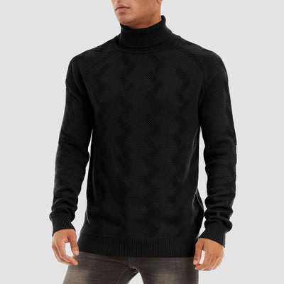 Victor Pull Homme – Col Roulé Élégant et Chaleur Intemporelle