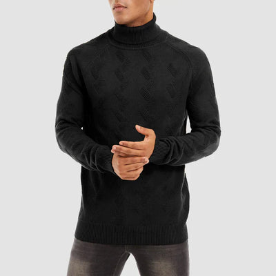 Victor Pull Homme – Col Roulé Élégant et Chaleur Intemporelle