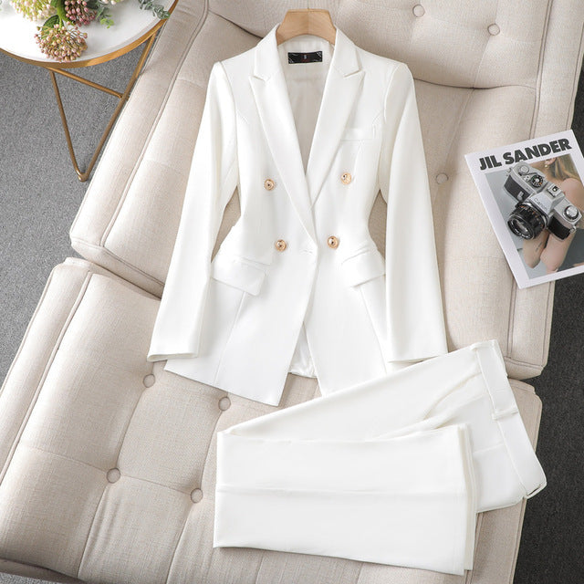 Ensemble polyvalent blazer-pantalon pour femmes