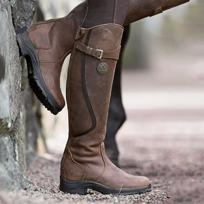Bottes de Support en Cuir Premium