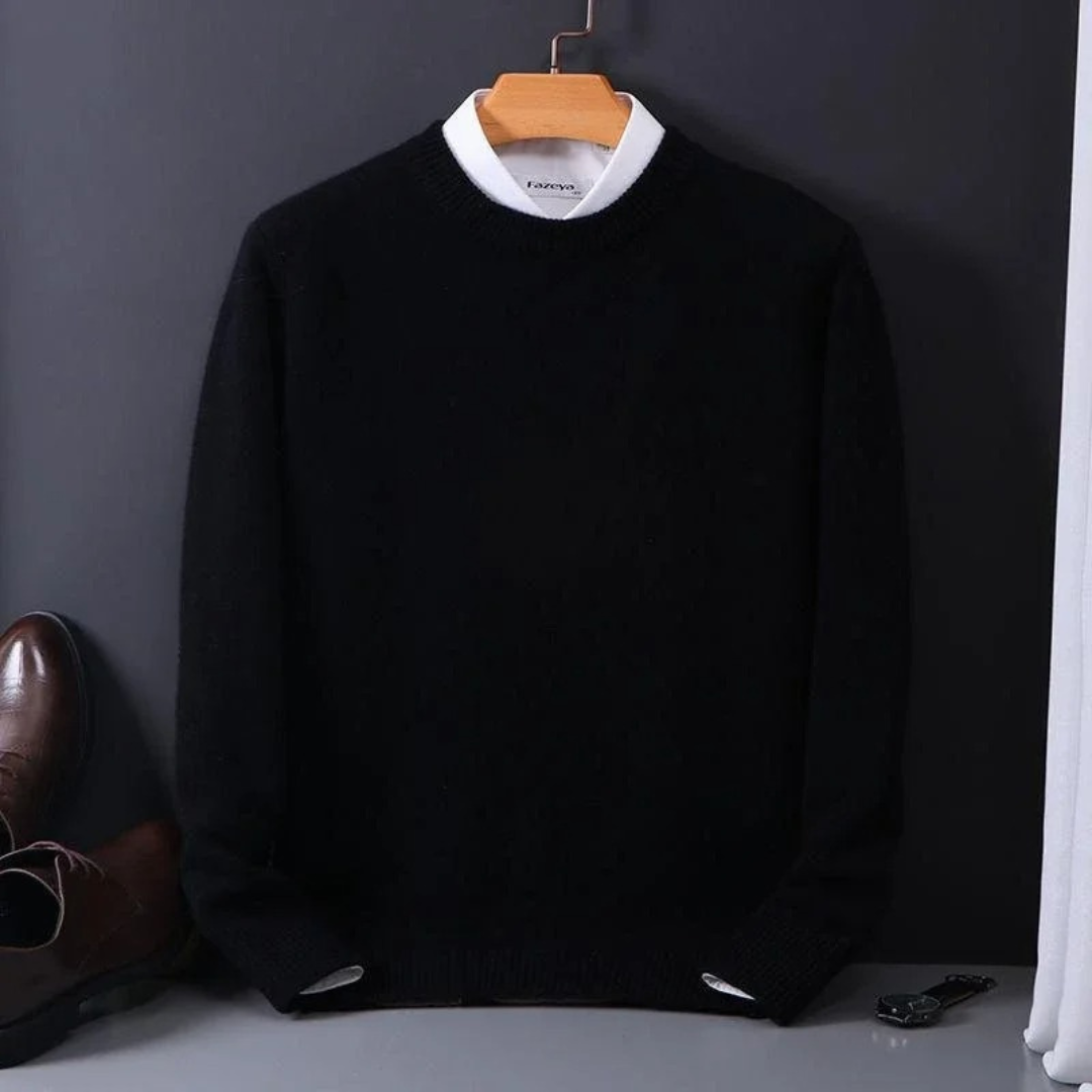 Thierry | Pull en Cachemire Col Ronde