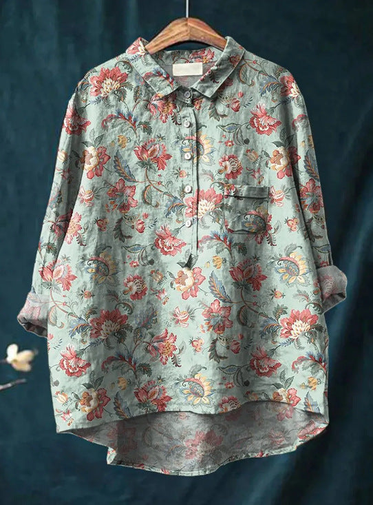 Emilia | BLOUSE FLORALE INTEMPORELLE
