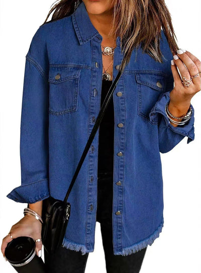 Stefania™ | Veste en Jean au Style Intemporel