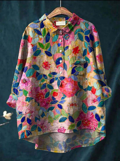 Emilia | BLOUSE FLORALE INTEMPORELLE