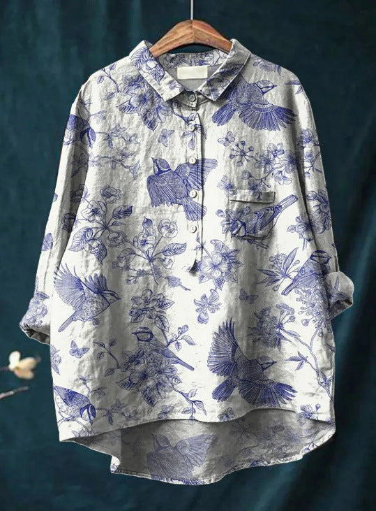 Emilia | BLOUSE FLORALE INTEMPORELLE