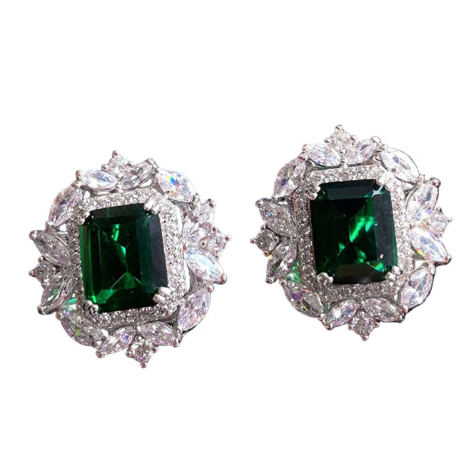 Boucles d’oreilles Vivessa Elvryn | Or blanc 14K