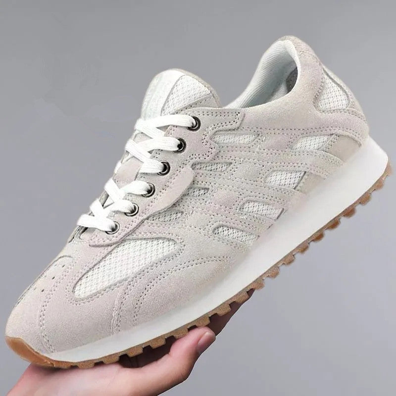 Léa - Baskets Beige Pour Femme