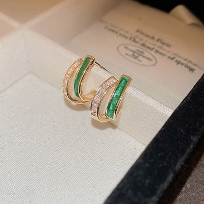 Boucles d’Oreilles Chloé Feuillage | Or 14K