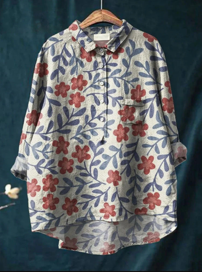 Emilia | BLOUSE FLORALE INTEMPORELLE