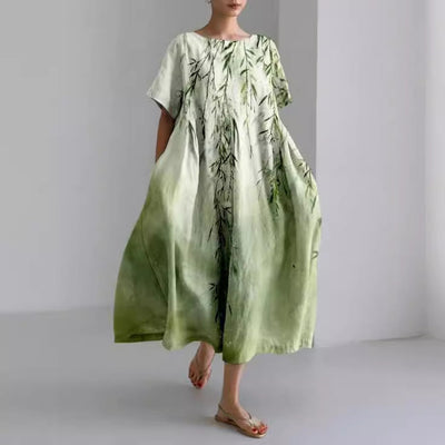 Pepper | Robe décontractée à imprimé floral avec coupe ample pour femmes