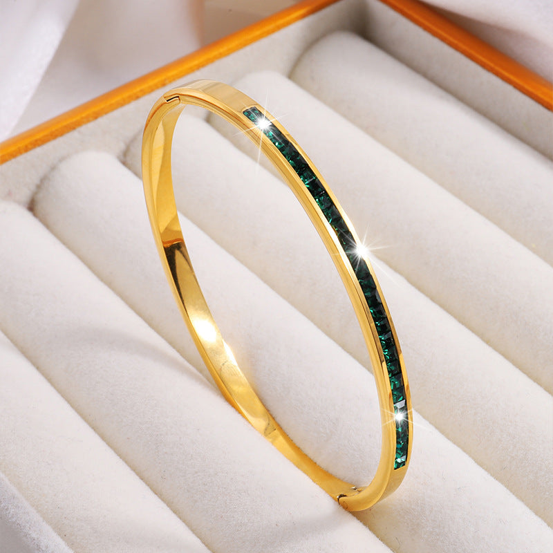Bracelet Céleste Viride | Or 18K