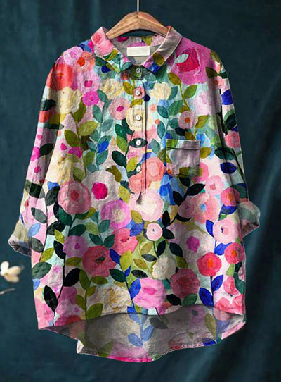 Emilia | BLOUSE FLORALE INTEMPORELLE