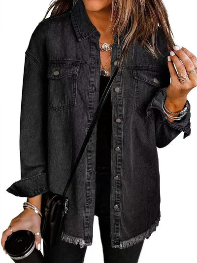 Stefania™ | Veste en Jean au Style Intemporel