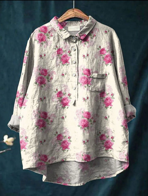 Emilia | BLOUSE FLORALE INTEMPORELLE
