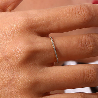 Bague en or pavé Zarra