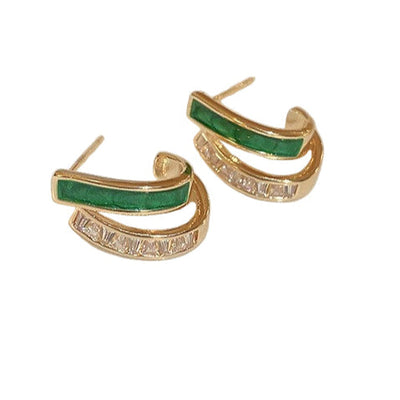 Boucles d’Oreilles Chloé Feuillage | Or 14K