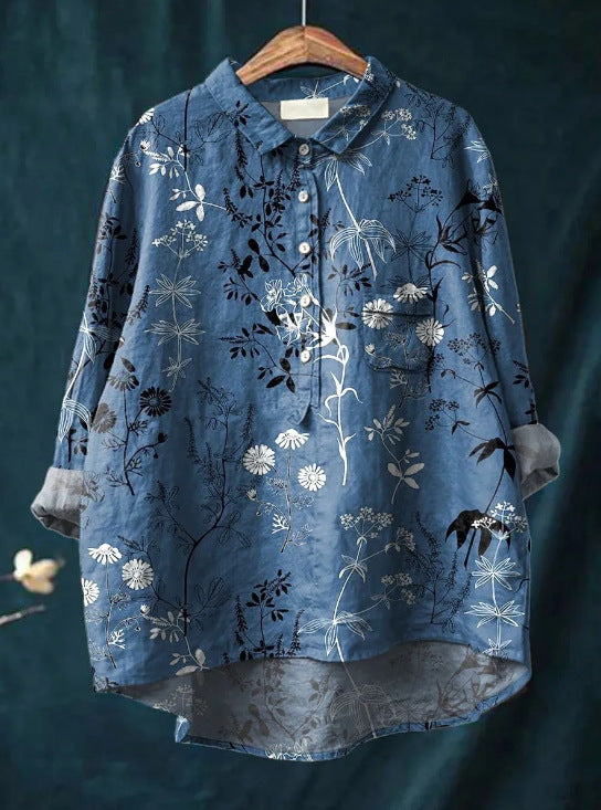 Emilia | BLOUSE FLORALE INTEMPORELLE
