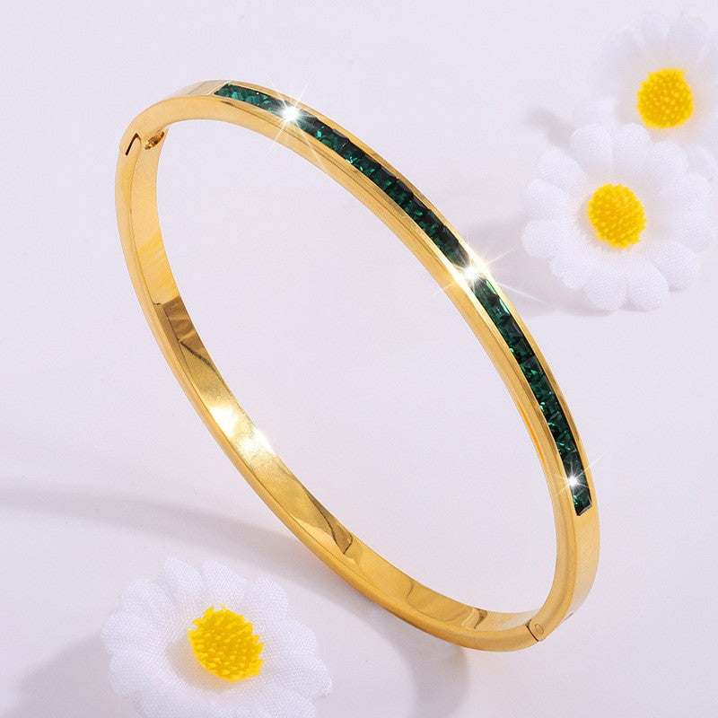 Bracelet Céleste Viride | Or 18K