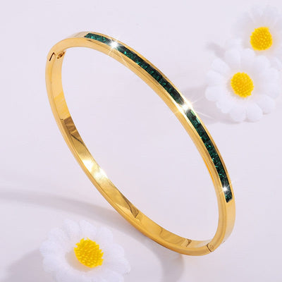Bracelet Céleste Viride | Or 18K