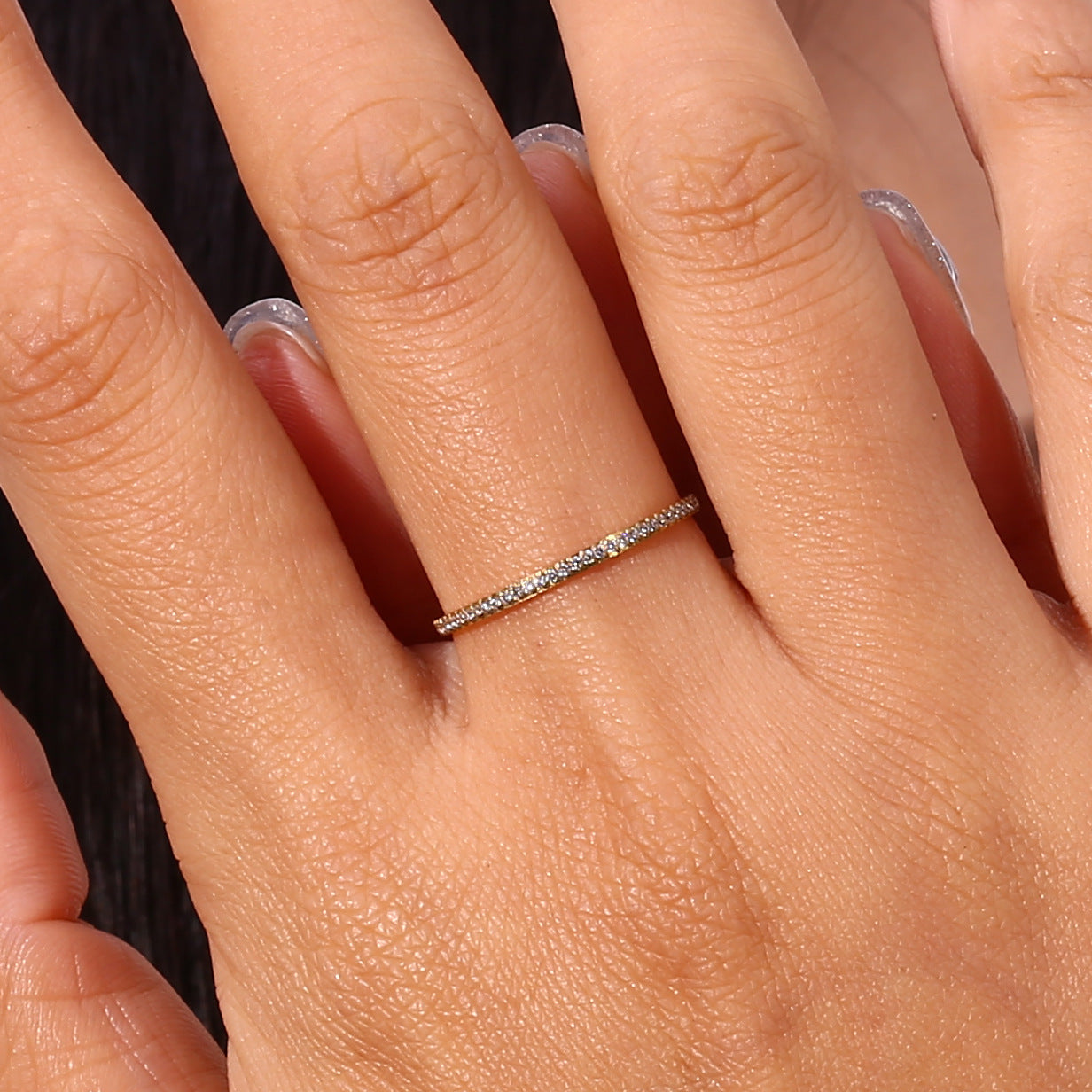 Bague en or pavé Zarra