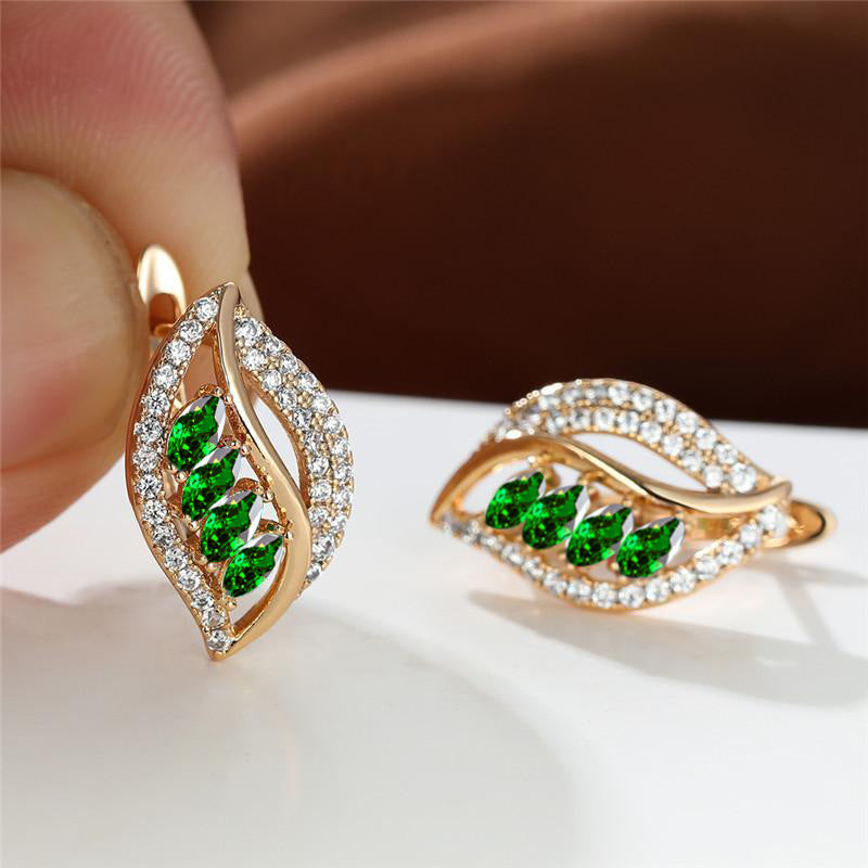 Boucles d’Oreilles Isola Verdancia | Or 16K